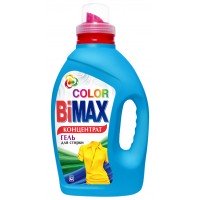 Жидкое средство для стирки BIMAX Color гель, 1.5л, Россия, 1,5 л