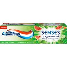 Зубная паста AQUAFRESH Senses Освежающий Арбуз, Словакия, 75 мл