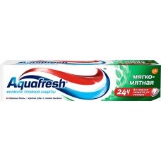 Зубная паста AQUAFRESH Total Care Мягко-мятная, 100мл, Словакия, 100 мл