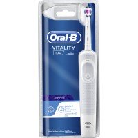 Зубная щетка электрическая ORAL-B Vitality D100 3D White, белая, Германия