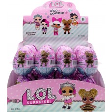Купить Яйцо шоколадное L.O.L. С игрушкой в капсуле, Россия, 20 г в Ленте