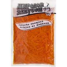 Закуска овощная ИП САВЧЕНКО острая из моркови, 500г, Россия, 500 г