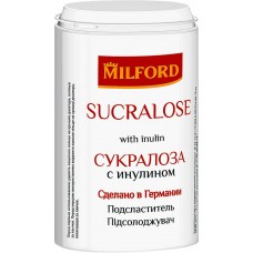 Заменитель сахара MILFORD Сукралоза с инулином, 370шт, Россия, 22 г