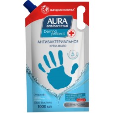 Ж/мыло AURA Derma Protect дой-пак, Россия, 1000 мл