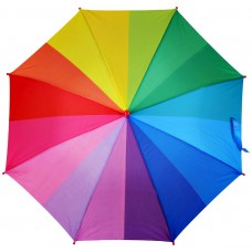 Зонт детский RAINDROPS трость, 52см 8спиц, фотопондж, радуга, 16цветов RDН-36025, Великобритания