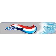 Зубная паста AQUAFRESH Тройная защита Сияющая белизна отбеливающая, 100мл, Великобритания, 100 мл