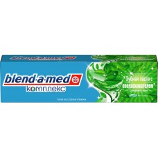 Купить Зубная паста BLEND-A-MED Компл. с оп-лем Свежесть трав мята и чабрец, Германия, 100 мл в Ленте