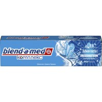 Зубная паста BLEND-A-MED Комплекс Длительная свежесть Свежая мята, с ополаскивателем, 100мл, Германия, 100 мл