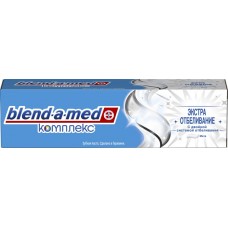 Купить Зубная паста BLEND-A-MED Комплекс Экстра отбеливание Мята, 100мл, Германия, 100 мл в Ленте