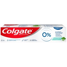Зубная паста COLGATE 0% Мягкое очищение от кариеса, 130г, Мексика, 130 г