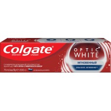 Зубная паста COLGATE Optic White Мгновенный, 75мл, Польша, 75 мл