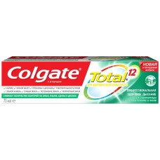 Зубная паста COLGATE Total 12 Pro Здоровое Дыхание, 75мл, Мексика, 75 мл