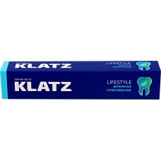 Купить Зубная паста KLATZ Lifestyle Бережное отбеливание, 75мл, Россия, 75 мл в Ленте
