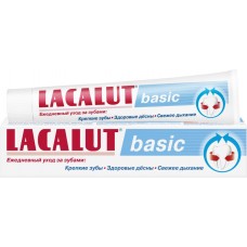 Купить Зубная паста LACALUT Basic, 75мл, Германия, 75 мл в Ленте