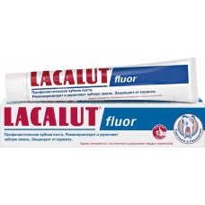 Купить Зубная паста LACALUT Fluor профилактическая, 75мл, Германия, 75 мл в Ленте