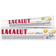 Зубная паста LACALUT Multi-effect plus, Германия, 75 мл