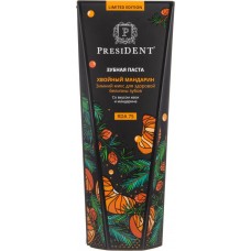 Зубная паста PRESIDENT Limited Edition Хвойный мандарин, 75мл, Россия, 75 мл