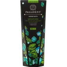 Зубная паста PRESIDENT Limited Edition Мятный лайм, 75мл, Россия, 75 мл