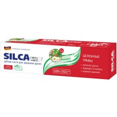 Купить Зубная паста SILCA Целебные травы, 130г, Россия, 130 г в Ленте