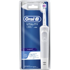 Зубная щетка электрическая ORAL-B Vitality D100 3D White, белая, Германия